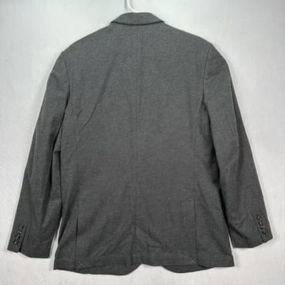 NEW J Crew Blazer Mens 42 Gray Thompson Sport Coat Jacket Cotton Style J4299 - Thumbnail 3