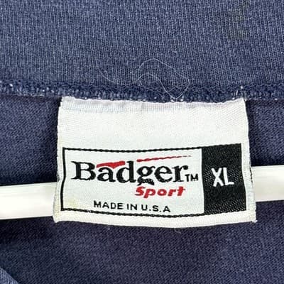 Vintage Denver Broncos Jersey Shirt Boys XL Blue NFL Football Badger NFL 90s - Thumbnail 6