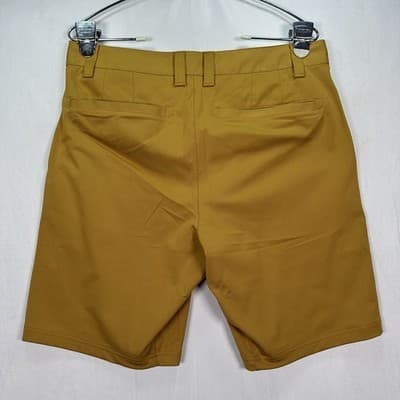 NEW Rhone Commuter Shorts 9" Mens 30 Brown Flex-Knit Golf Travel Casual - Thumbnail 2
