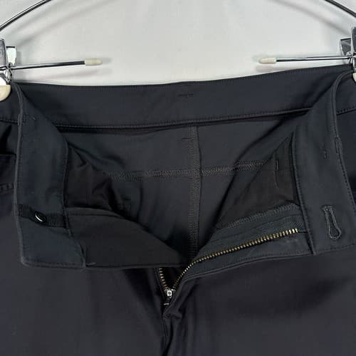 Lululemon ABC Classic Pants Men 34 29 Black Performance Golf Warpstreme LM5426S - Thumbnail 5