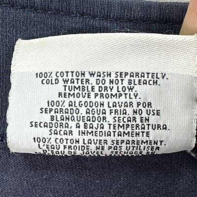 Vintage Denver Broncos Jersey Shirt Boys XL Blue NFL Football Badger NFL 90s - Thumbnail 7