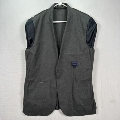 NEW J Crew Blazer Mens 42 Gray Thompson Sport Coat Jacket Cotton Style J4299 - Thumbnail 9