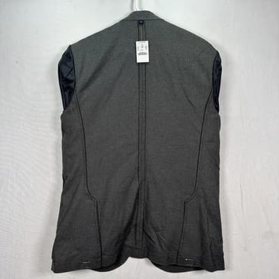 NEW J Crew Blazer Mens 42 Gray Thompson Sport Coat Jacket Cotton Style J4299 - Thumbnail 13