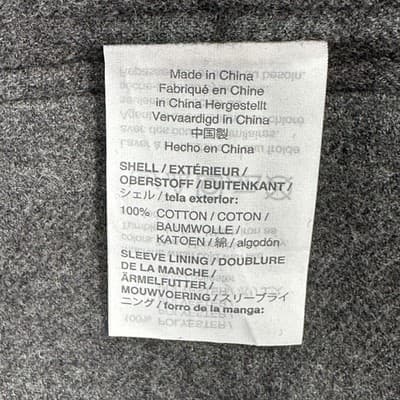 NEW J Crew Blazer Mens 42 Gray Thompson Sport Coat Jacket Cotton Style J4299 - Thumbnail 11