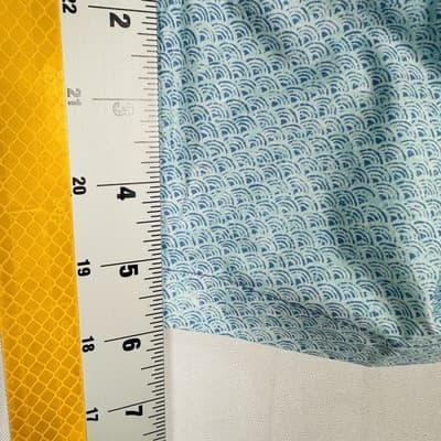 NEW Peter Millar Shorts 2XL Swim Trunks Crown Crafted Blue Geometric Miura Wave - Thumbnail 7