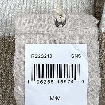 NEW Mary Lawless Lee x Splendid Womens Rugby Shirt Medium Top Long Sleeve Brown - Thumbnail 8