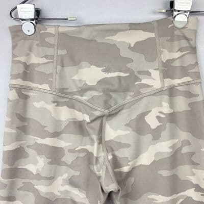 Athleta Elation Leggings Womens Small Petite SP Gray Camo 7/8 Tight Pants - Thumbnail 7