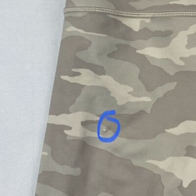 Athleta Elation Leggings Womens Small Petite SP Gray Camo 7/8 Tight Pants - Thumbnail 11