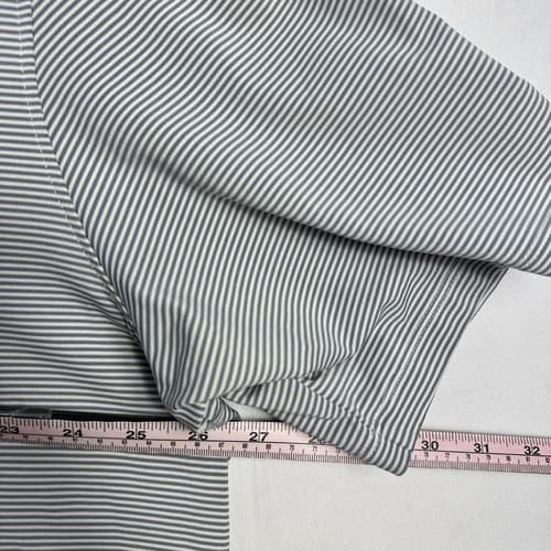 Greyson Golf Polo Shirt Mens 2XL Gray Striped Lightweight Performance - Thumbnail 10