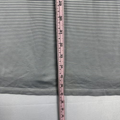 Greyson Golf Polo Shirt Mens 2XL Gray Striped Lightweight Performance - Thumbnail 11