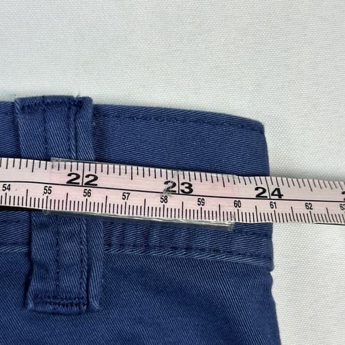 NEW St. Johns Bay Comfort Stretch Chino Shorts Mens 50 Big Blue 10” Inseam $50 - Thumbnail 12