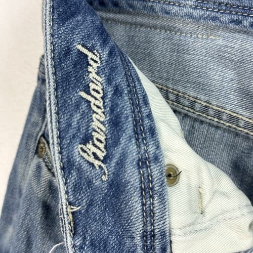 TOMMY BAHAMA Denim Blue Jeans Mens 32 x 28 Hemmed Standard Fit (tag:32x32) - Thumbnail 9