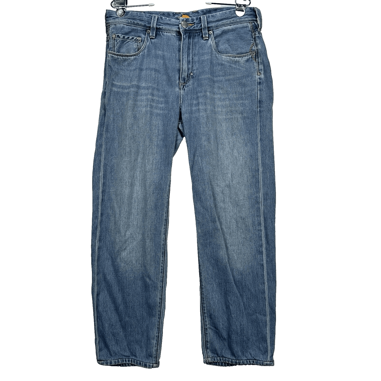 TOMMY BAHAMA Denim Blue Jeans Mens 32 x 28 Hemmed Standard Fit (tag:32x32) - Thumbnail 2