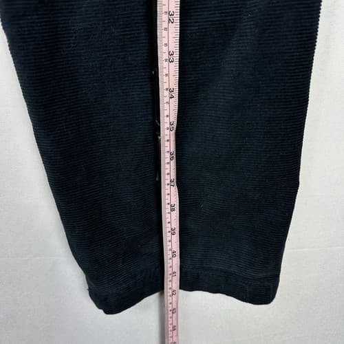 Betabrand Mens 40x32 Black Corduroy Cords Chino Pants Straight Leg Made USA EUC - Thumbnail 13