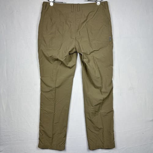 Mountain Hardwear Pants Mens 36 x 32 Beige Outdoors Hiking 100% Nylon - Thumbnail 2