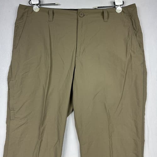 Mountain Hardwear Pants Mens 36 x 32 Beige Outdoors Hiking 100% Nylon - Thumbnail 4