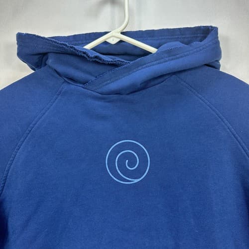 Team Liquid X Naruto 20Y Mens Medium Blue Frayed Pullover Friendship Hoodie NWT - Thumbnail 7