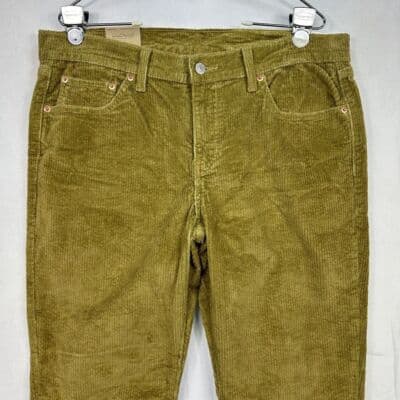 NEW Levis Strauss Womens Boyfriend Corduroy Pants 34 x 30 Brown $69.50 - Thumbnail 5