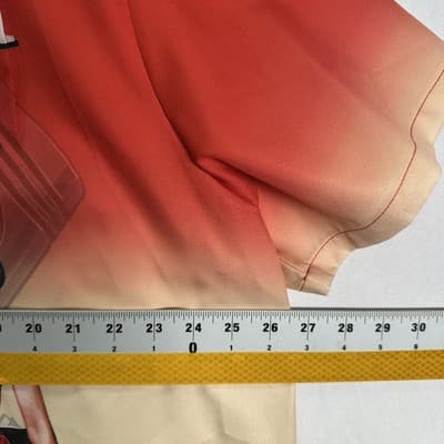 Vintage Last Stop Motorcycles Hawaiian Shirt Mens 2XL PinUp Biker Beer S/S 60s - Thumbnail 9