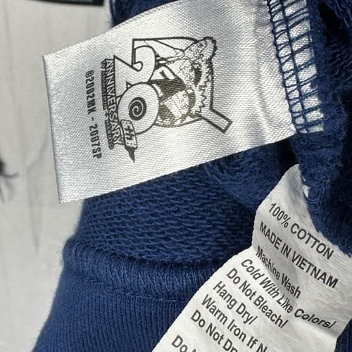 Team Liquid X Naruto 20Y Mens Medium Blue Frayed Pullover Friendship Hoodie NWT - Thumbnail 9