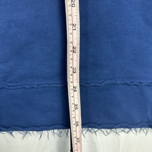 Team Liquid X Naruto 20Y Mens Medium Blue Frayed Pullover Friendship Hoodie NWT - Thumbnail 13