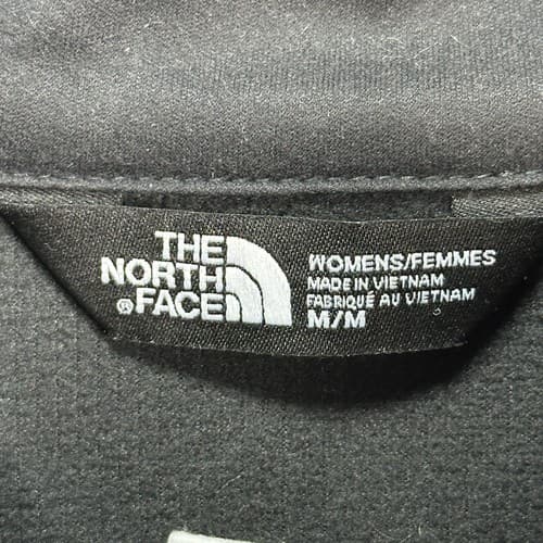 NEW The North Face Womens Medium Ridgewall Soft Shell Vest Gray Full Zip Logo - Thumbnail 9
