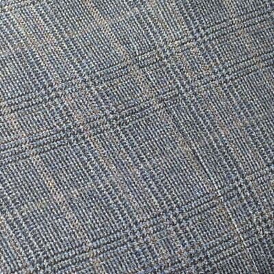 Trussini Sport Coat Lana Super 120s Mens 40 R Blazer 3-Button Blue Plaid Italy - Thumbnail 15