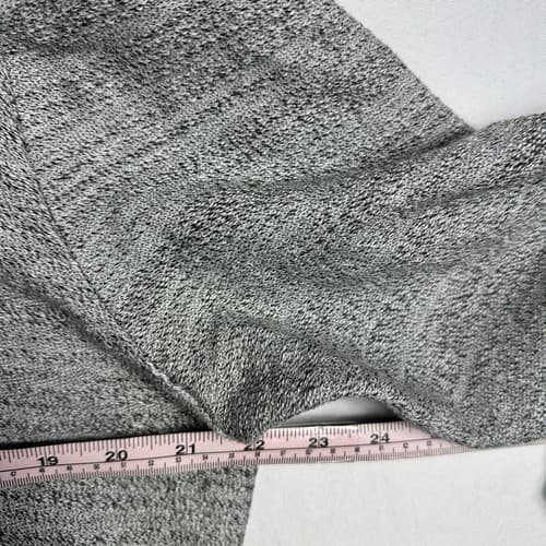 Marine Layer Mens Medium Sweater Pullover Shawl Collar Grey Terry Cloth - Thumbnail 9