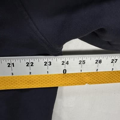 Brooks Brothers Red Fleece Bomber Jacket Mens XL Navy Cotton Full Zip Casual - Thumbnail 10