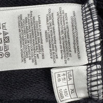 Brooks Brothers Red Fleece Bomber Jacket Mens XL Navy Cotton Full Zip Casual - Thumbnail 7