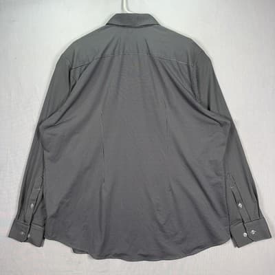 Mizzen Main Shirt Mens 2XL Spinnaker Collection Check Plaid Stretch Performance - Thumbnail 7