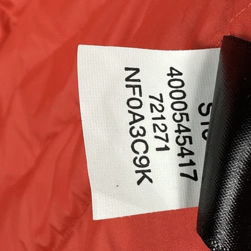 The North Face Flare Down Vest 550 Fill Womens XS Blue Geometric Full Zip Puffer - Thumbnail 9