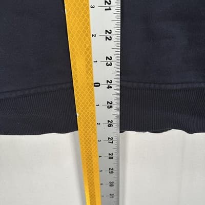 Brooks Brothers Red Fleece Bomber Jacket Mens XL Navy Cotton Full Zip Casual - Thumbnail 9