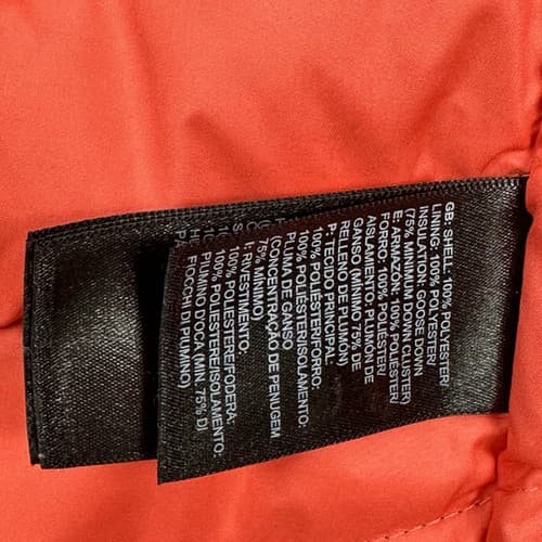 The North Face Flare Down Vest 550 Fill Womens XS Blue Geometric Full Zip Puffer - Thumbnail 8