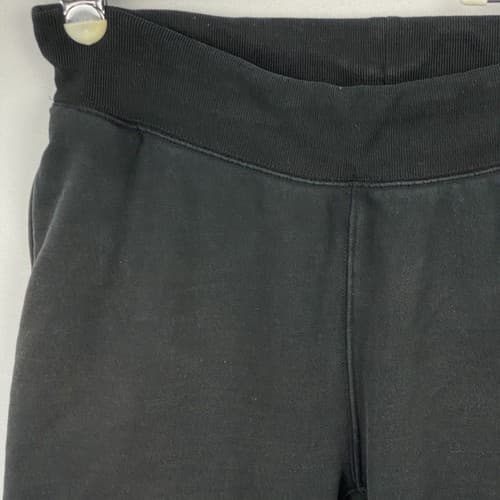 Champion Reverse Weave Joggers Black Spellout Mens Large Sweatpants Vintage - Thumbnail 7