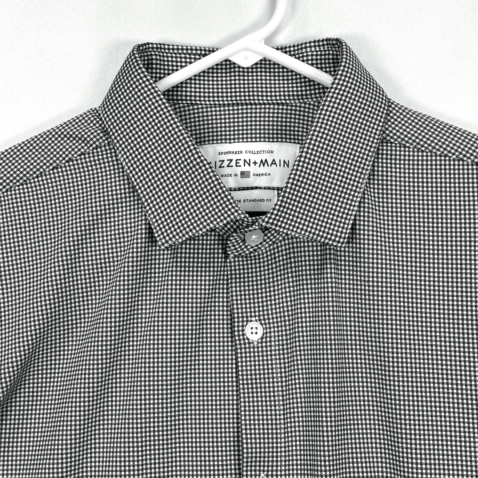 Mizzen Main Shirt Mens 2XL Spinnaker Collection Check Plaid Stretch Performance - Image 1
