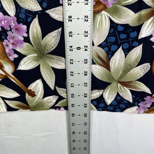 Newt At The Royal Hawaiian Shirt Mens Large Multicolor Floral Ukulele Vintage - Thumbnail 8