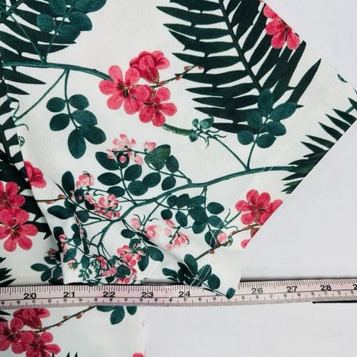 NEW Bad Birdie Golf Polo Shirt The Arborist XL Multicolor Floral Short Sleeve - Thumbnail 11