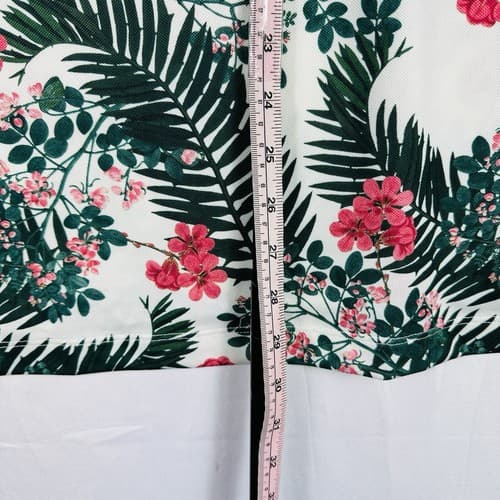 NEW Bad Birdie Golf Polo Shirt The Arborist XL Multicolor Floral Short Sleeve - Thumbnail 12