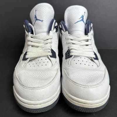 Jordan Air Jordan 4 Retro LS Columbia Shoes Mens Sz 11 White Blue 314254-107 - Thumbnail 3