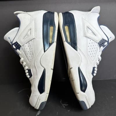 Jordan Air Jordan 4 Retro LS Columbia Shoes Mens Sz 11 White Blue 314254-107 - Thumbnail 8
