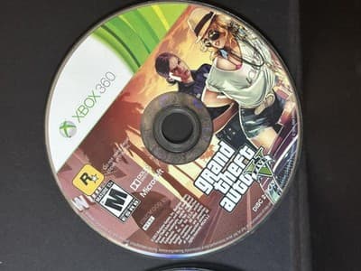 2013 Grand Theft Auto V Microsoft Xbox 360 Game 2 Disc M Rockstar NTSC Action - Thumbnail 3