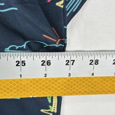 Chubbies Neon Lights Golf Polo Shirt Mens 2XL Navy Hawaiian Performance Stretch - Thumbnail 8