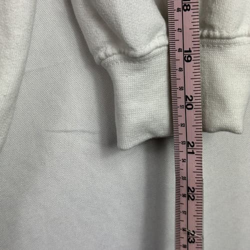 Barstool Sports Lucky Larry Mens Medium Pullover Hoodie Sweatshirt White - Thumbnail 8