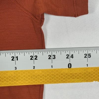 NEW Lululemon Evolution Polo Shirt Men XL Burnt Orange Short Sleeve Golf Stretch - Thumbnail 9