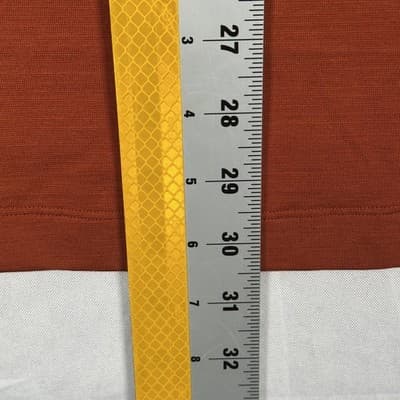 NEW Lululemon Evolution Polo Shirt Men XL Burnt Orange Short Sleeve Golf Stretch - Thumbnail 8