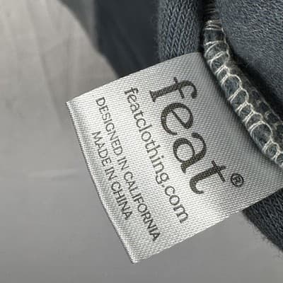 Feat Hoodie Unisex Medium Fleece Pullover Kangaroo Pocket Cozy Colorblock - Thumbnail 6