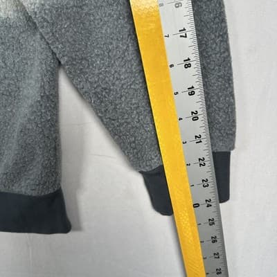 Feat Hoodie Unisex Medium Fleece Pullover Kangaroo Pocket Cozy Colorblock - Thumbnail 10