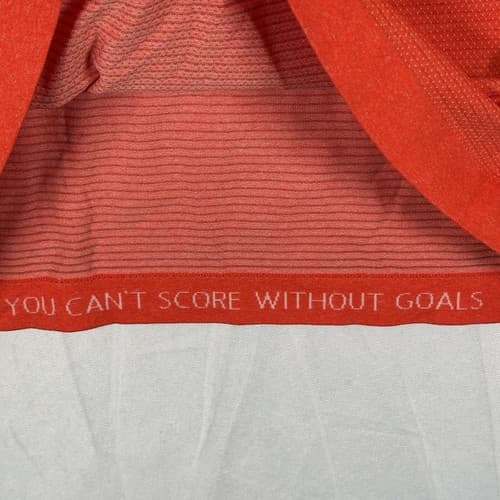 Lululemon Metal Vent Tech Polo Shirt Mens Large Orange Red Short Sleeve EUC - Thumbnail 7