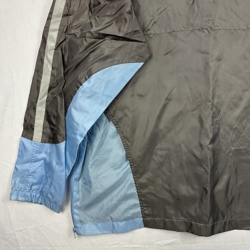 Disneyland Parks Windbreaker Jacket 1/4 Zip Pullover XL/2XL Blue Gray Vintage - Thumbnail 4